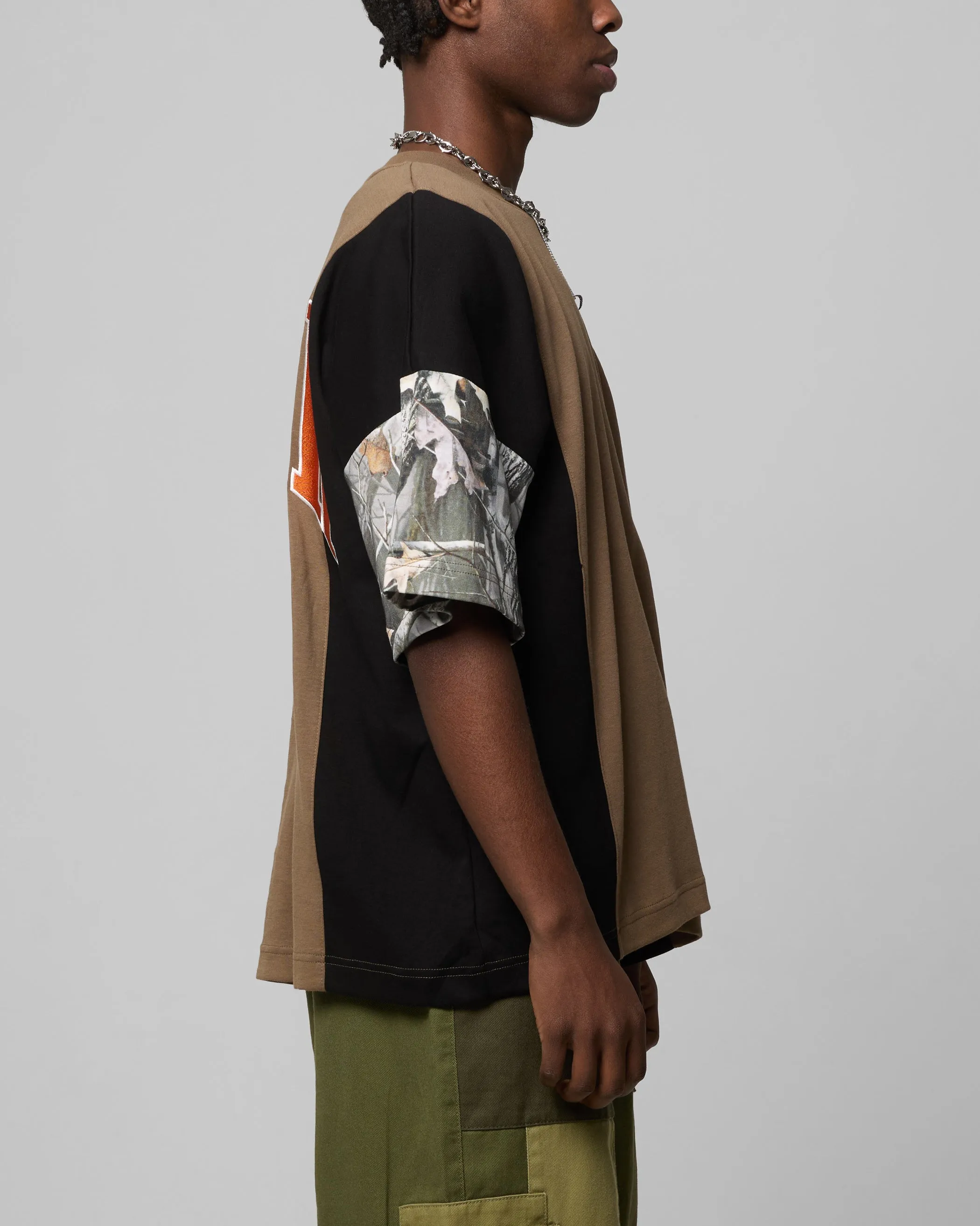 Loiter Splinter T-Shirt Woodland Camo