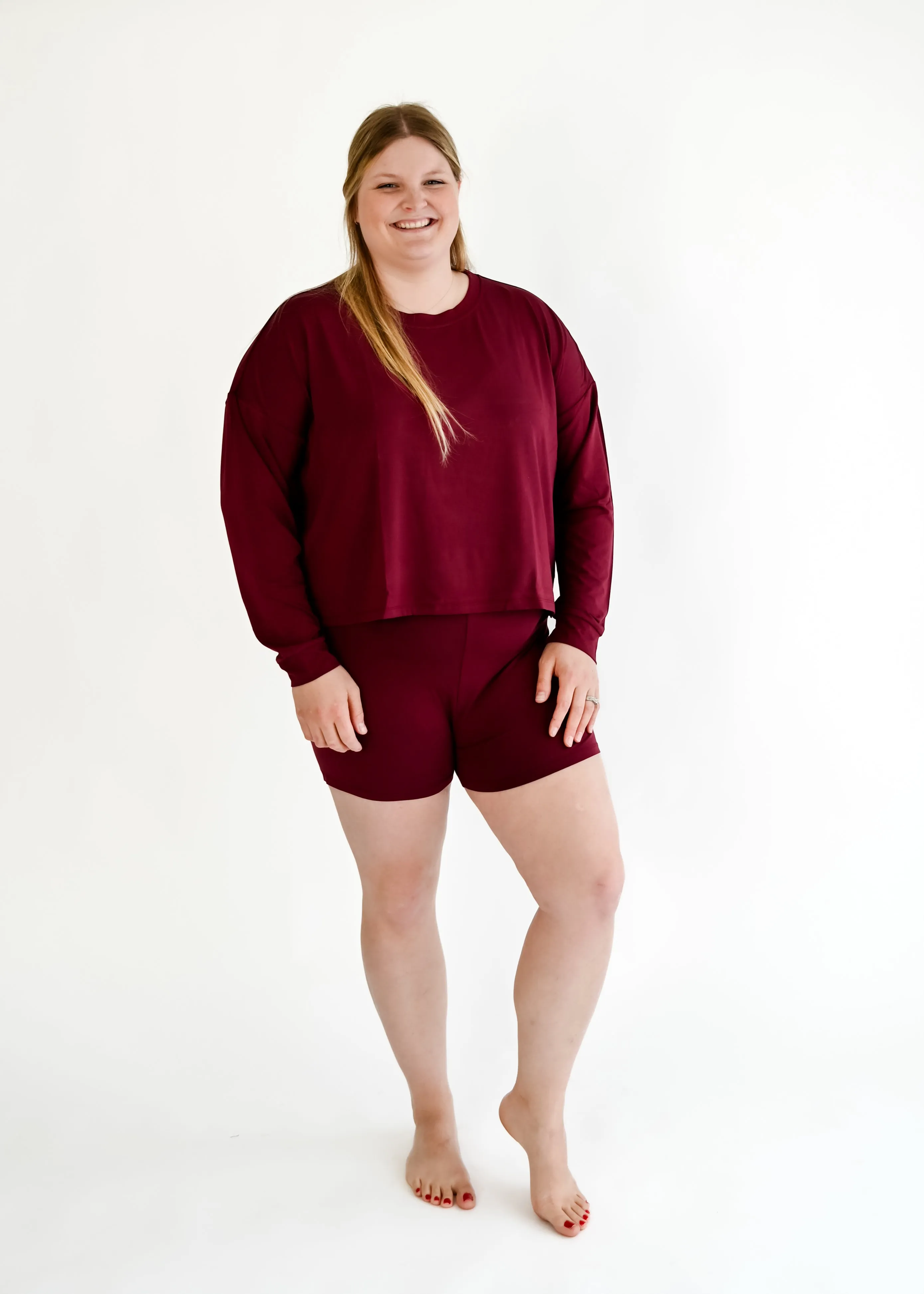 Mahogany | Adult Biker-Shorts