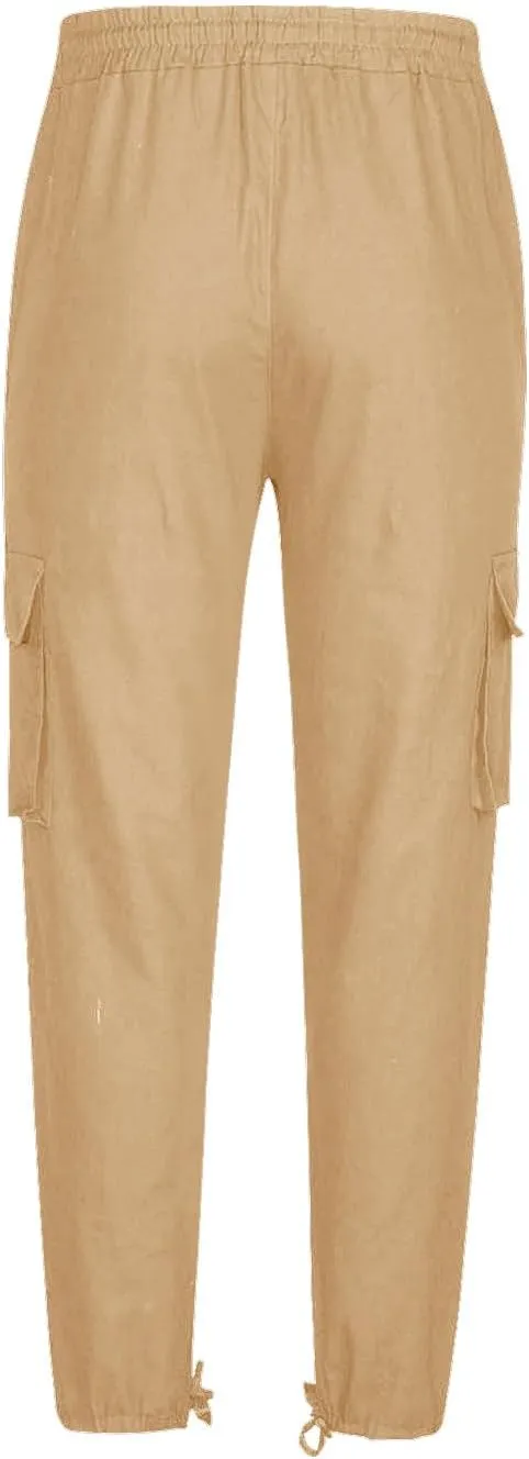 Mens Cargo Pants Relaxed Fit,Man Hiking Pant Training Athletic Sport Sweatpants,Lightweight Pants Men