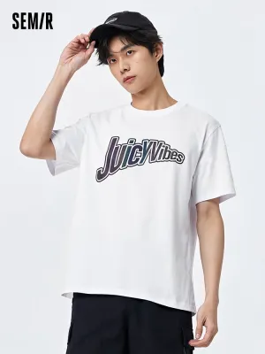 Men's Cotton Jersey Round Neck Short Sleeves T-Shirt