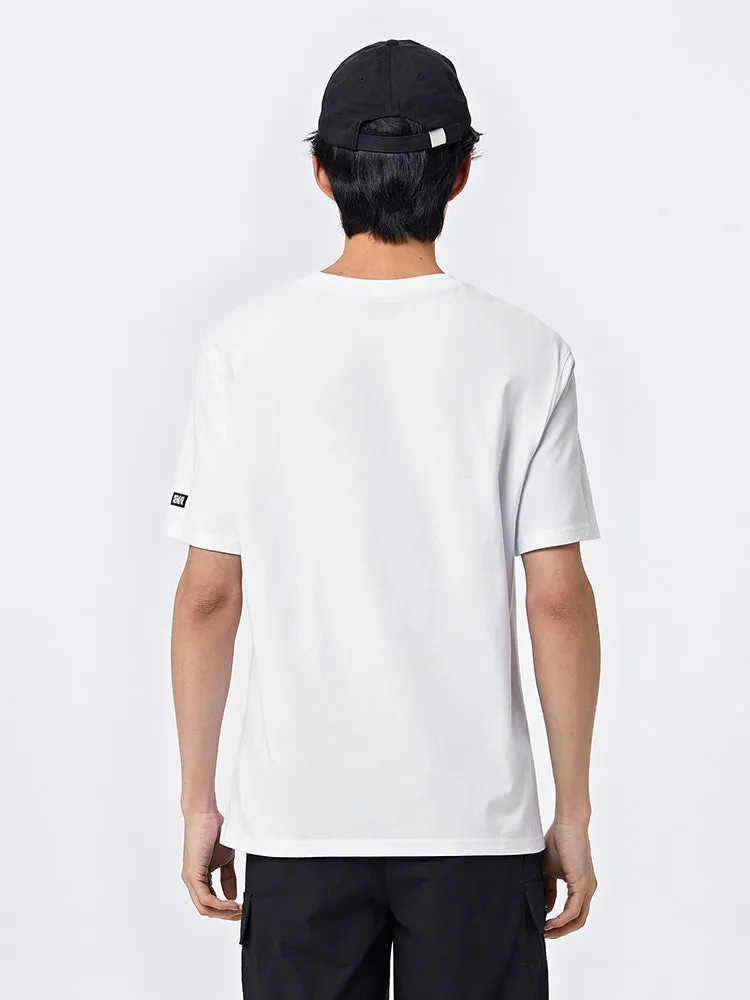 Men's Cotton Jersey Round Neck Short Sleeves T-Shirt