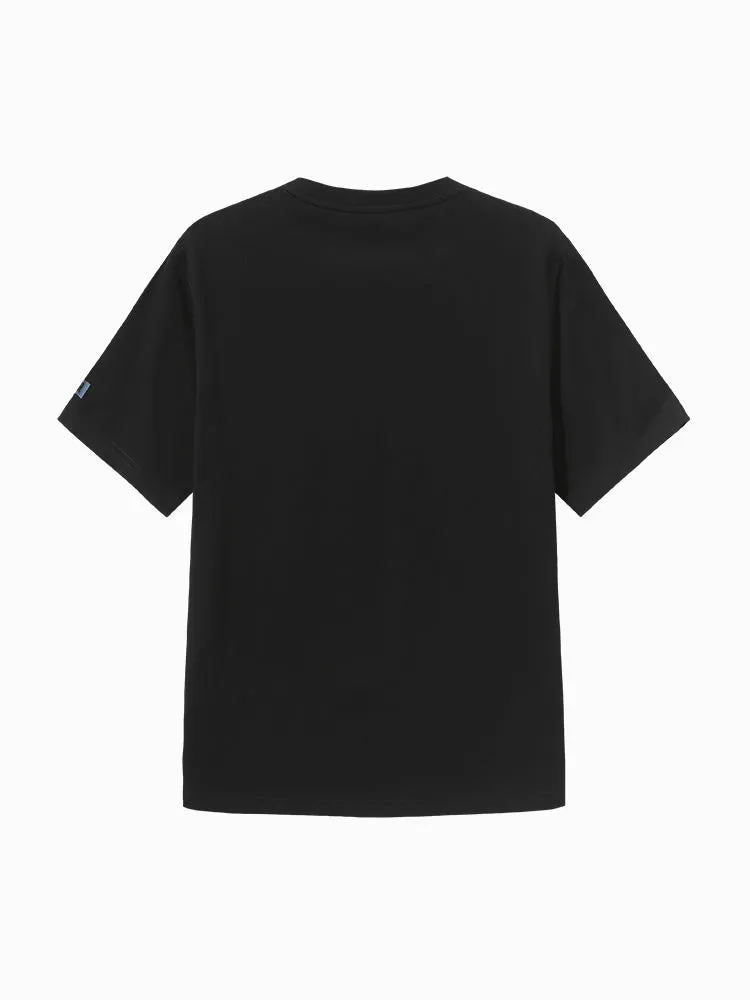 Men's Cotton Jersey Round Neck Short Sleeves T-Shirt