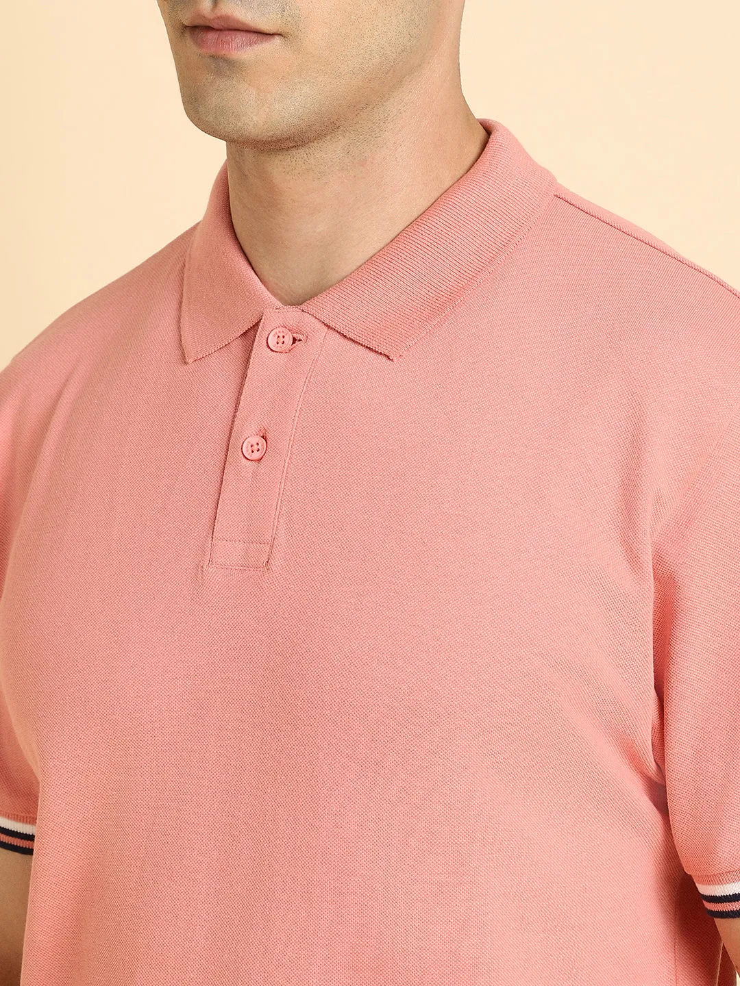 Men's Regular Collar Regular Fit Solid Light Blue Formal Shirts