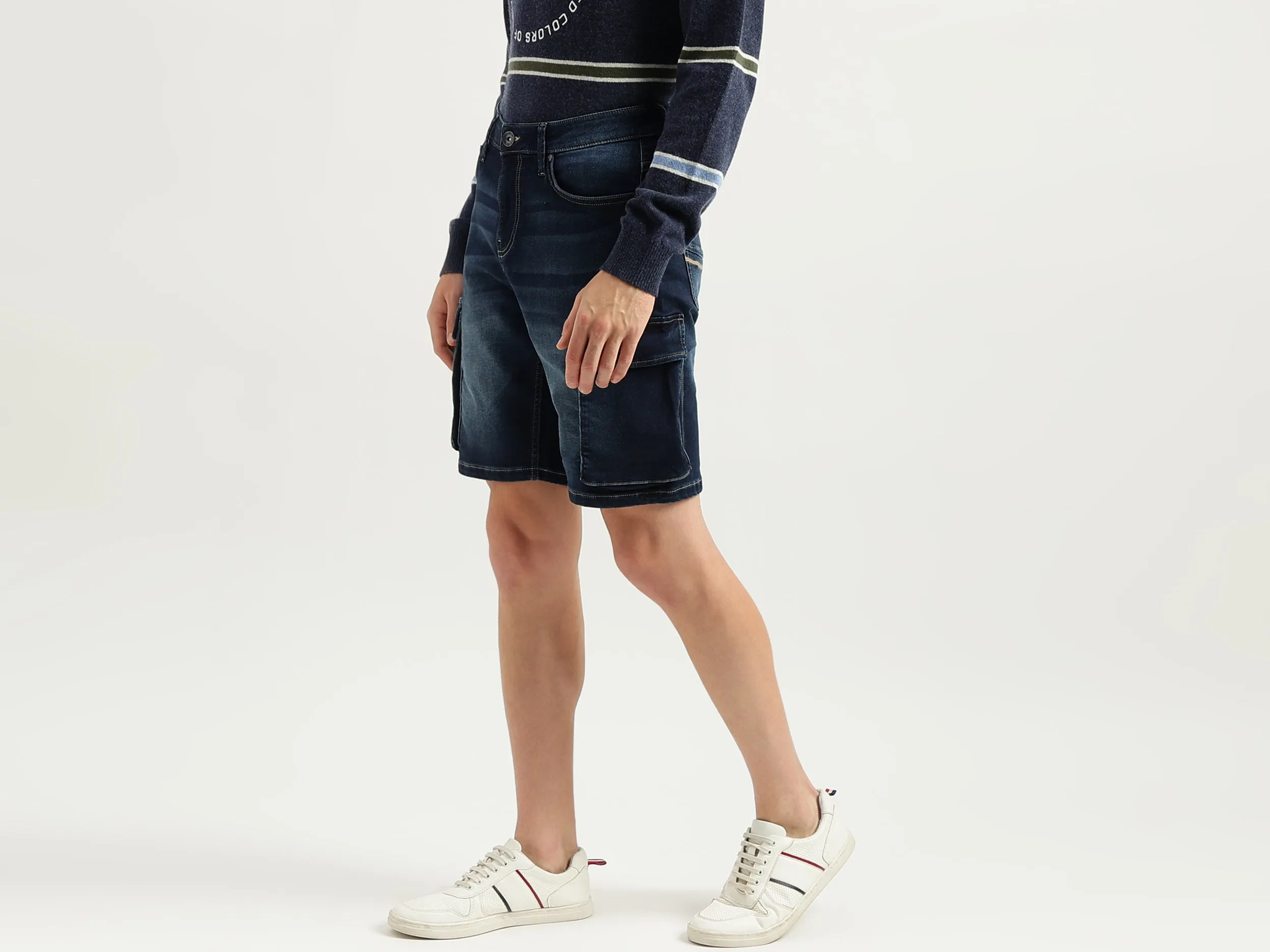 Men's Solid Slim Fit Shorts