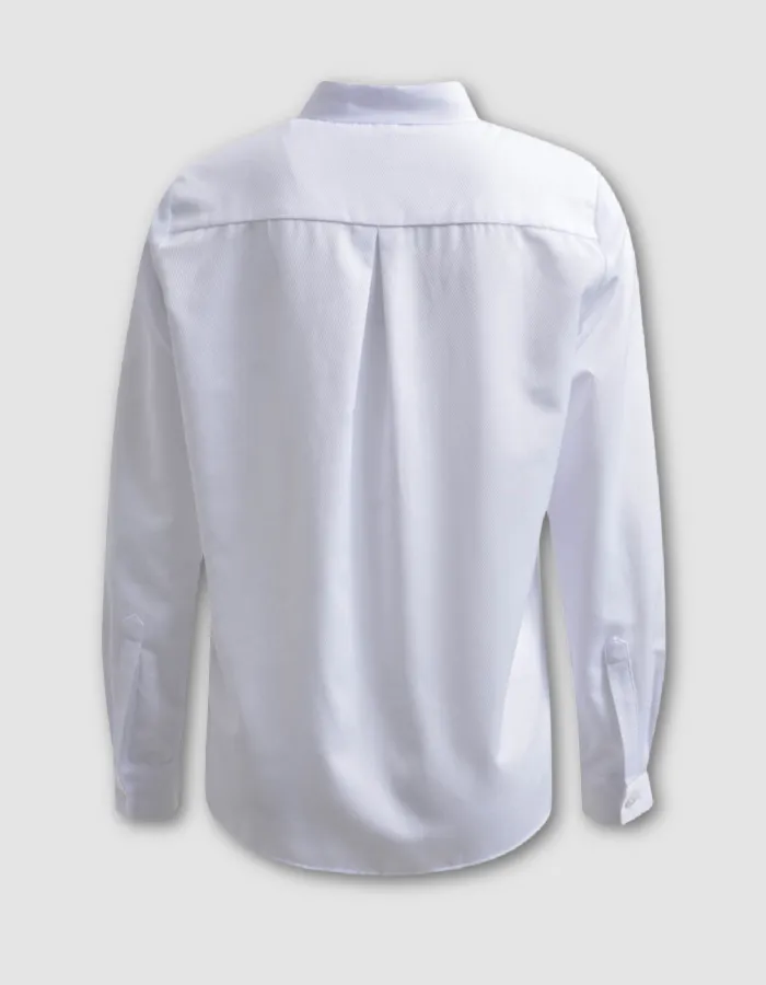 Milano Twill Shirt in White