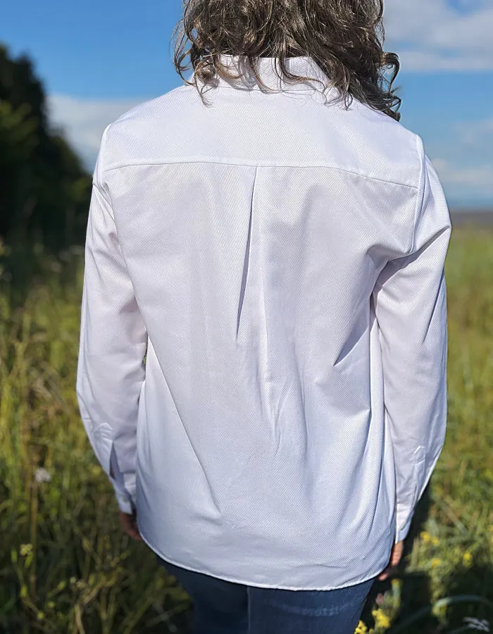 Milano Twill Shirt in White