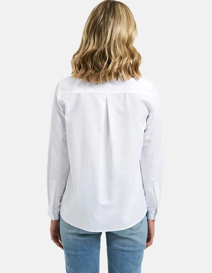 Milano Twill Shirt in White