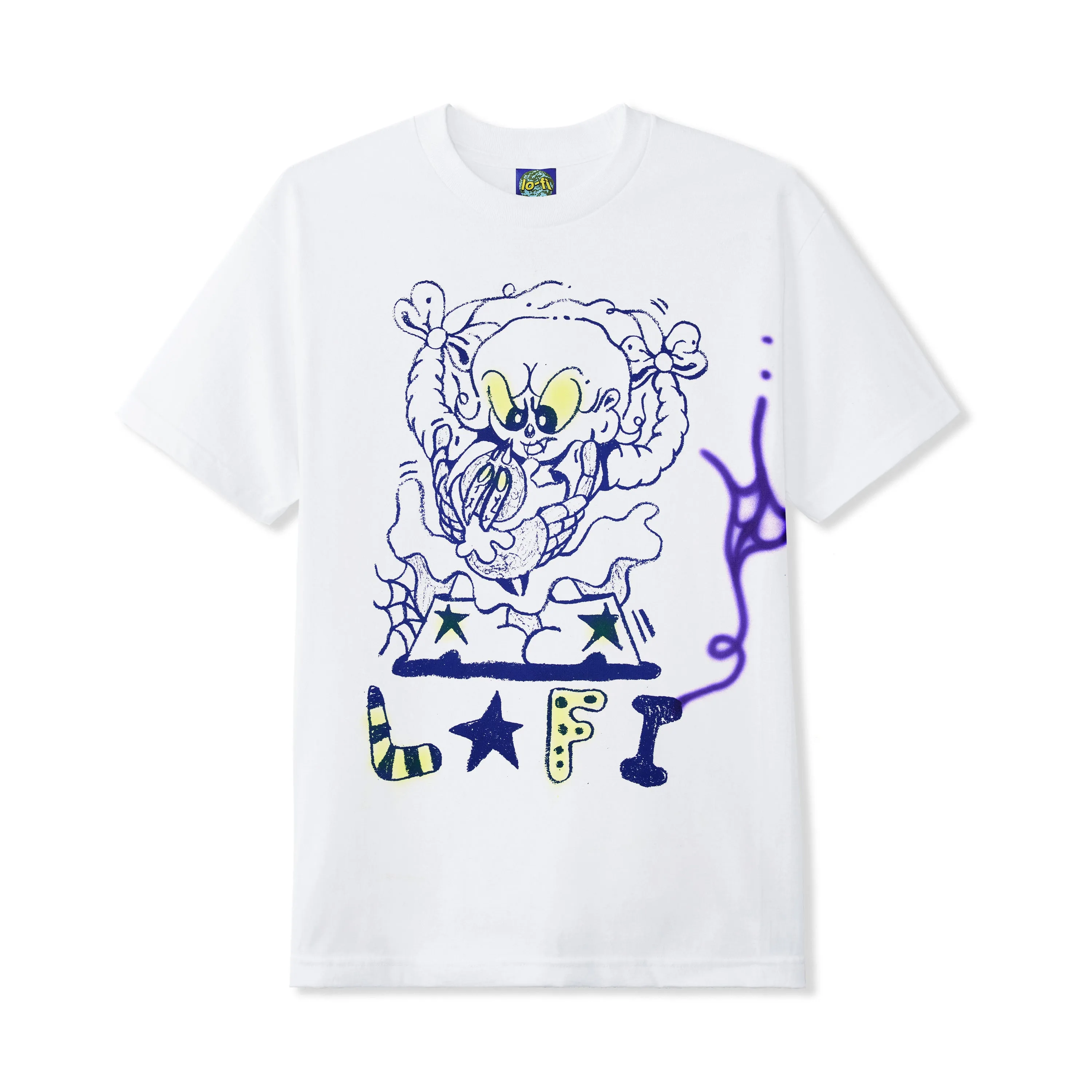 Mimi Back & Front Tee, White