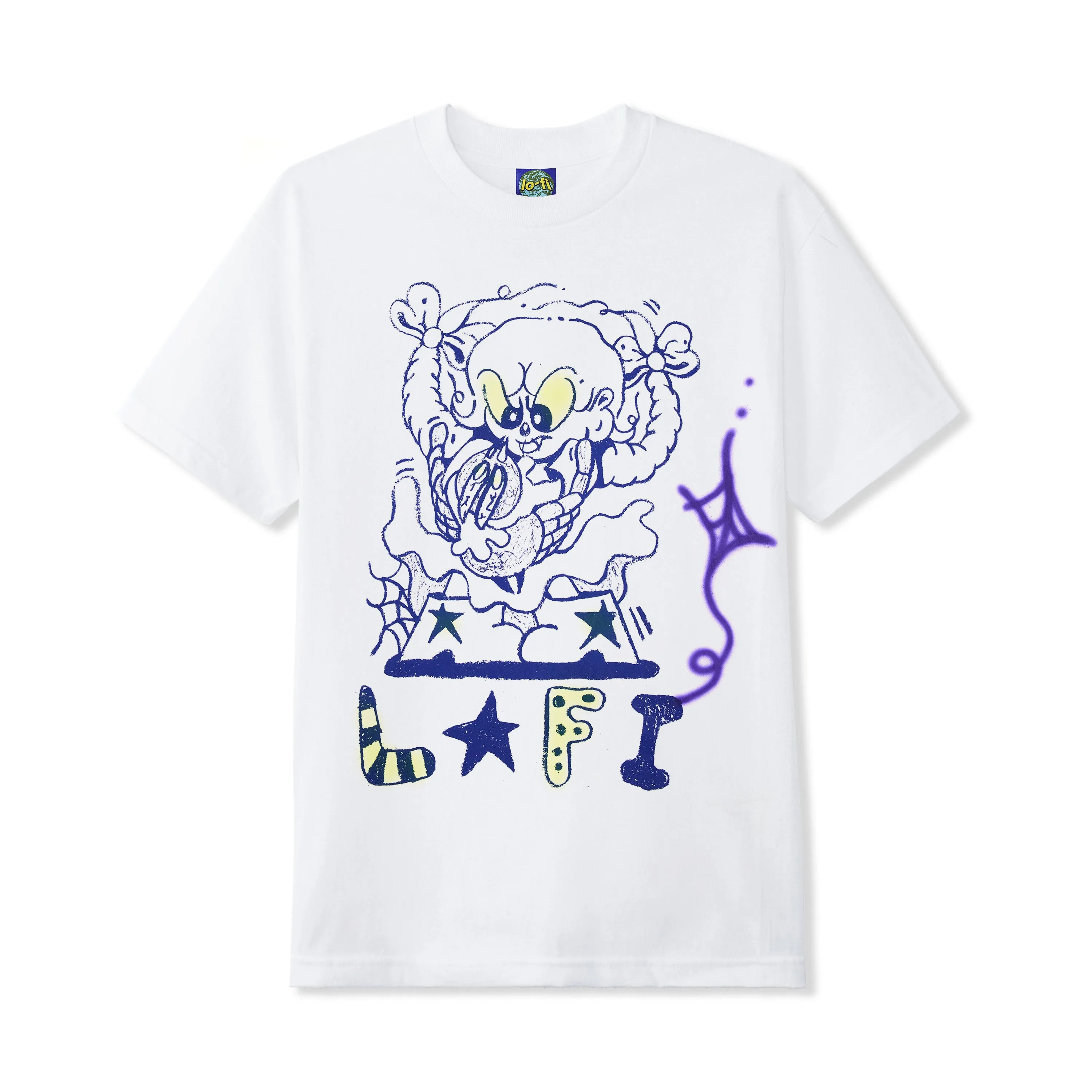 Mimi Back & Front Tee, White