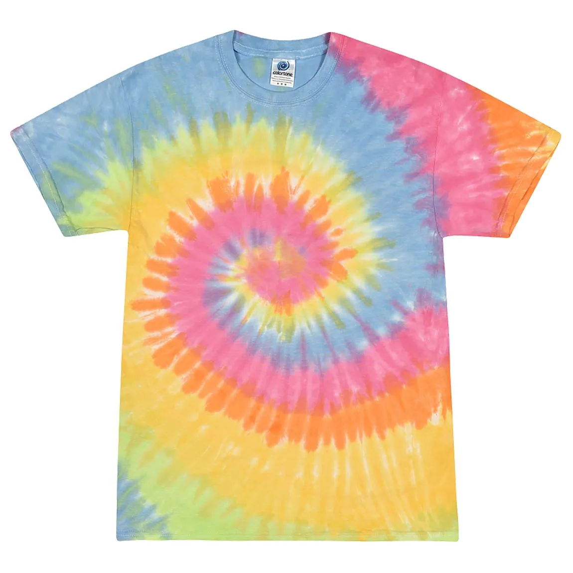 Multi-Color Tie-Dyed T-Shirt
