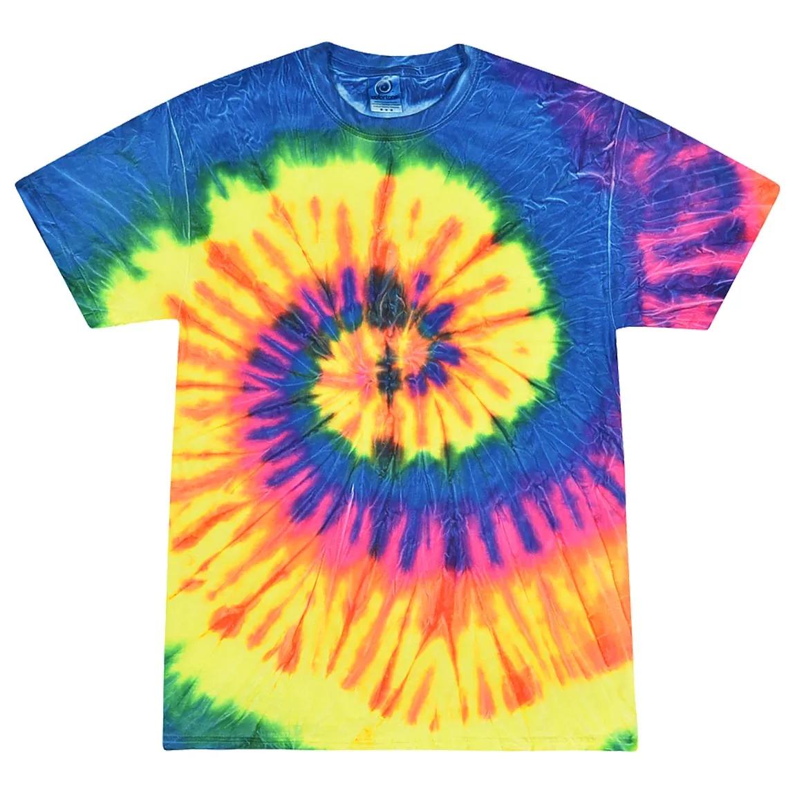 Multi-Color Tie-Dyed T-Shirt