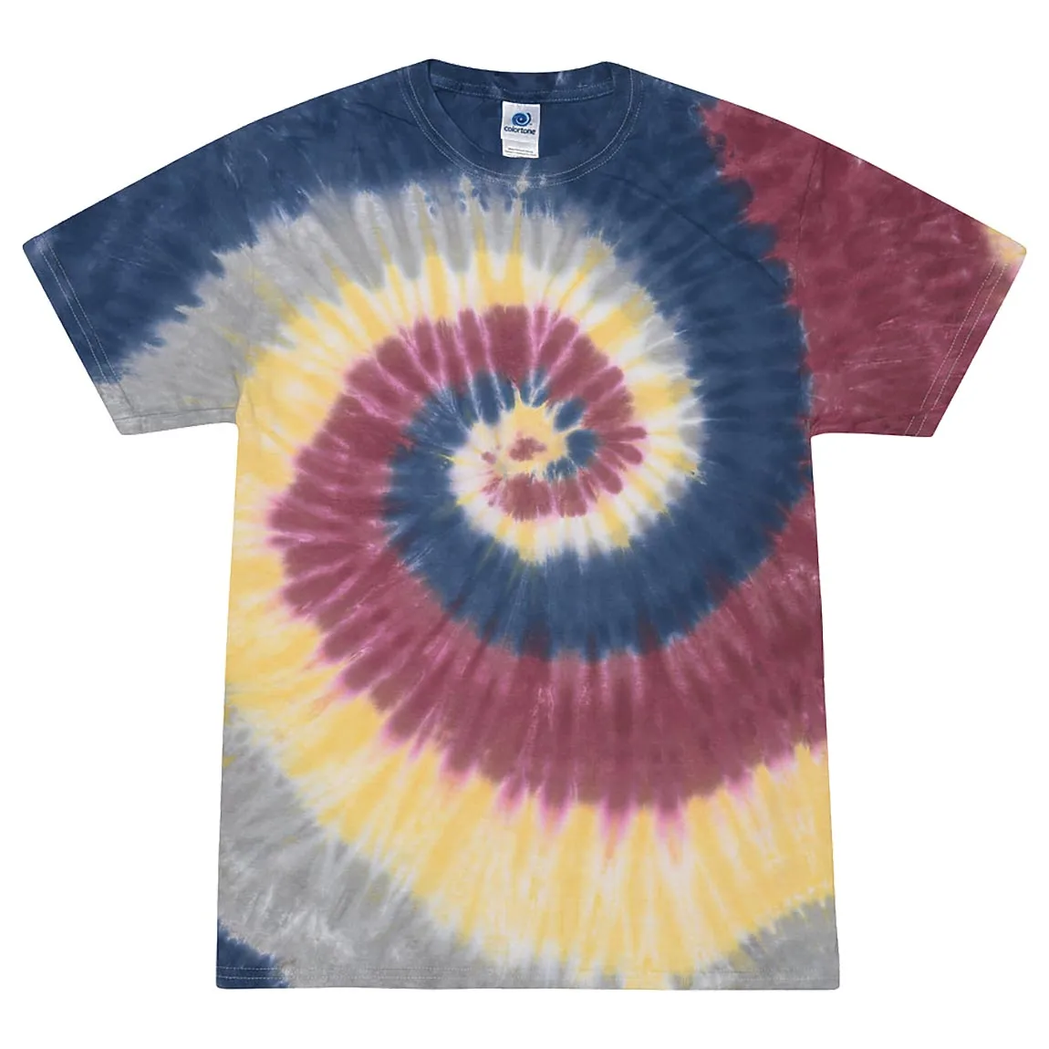 Multi-Color Tie-Dyed T-Shirt