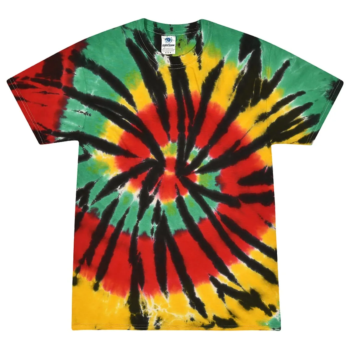 Multi-Color Tie-Dyed T-Shirt