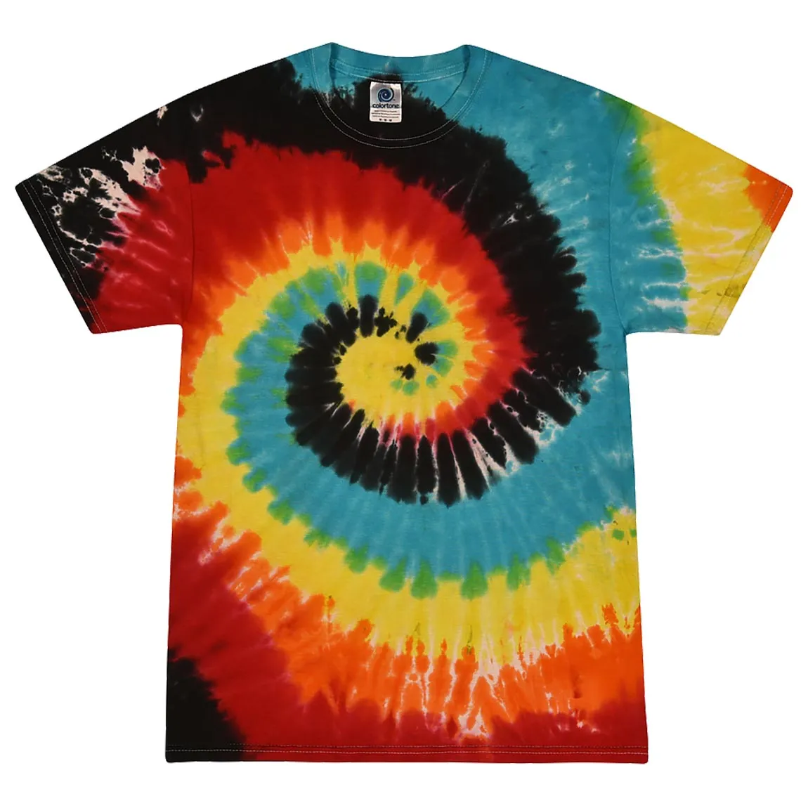Multi-Color Tie-Dyed T-Shirt