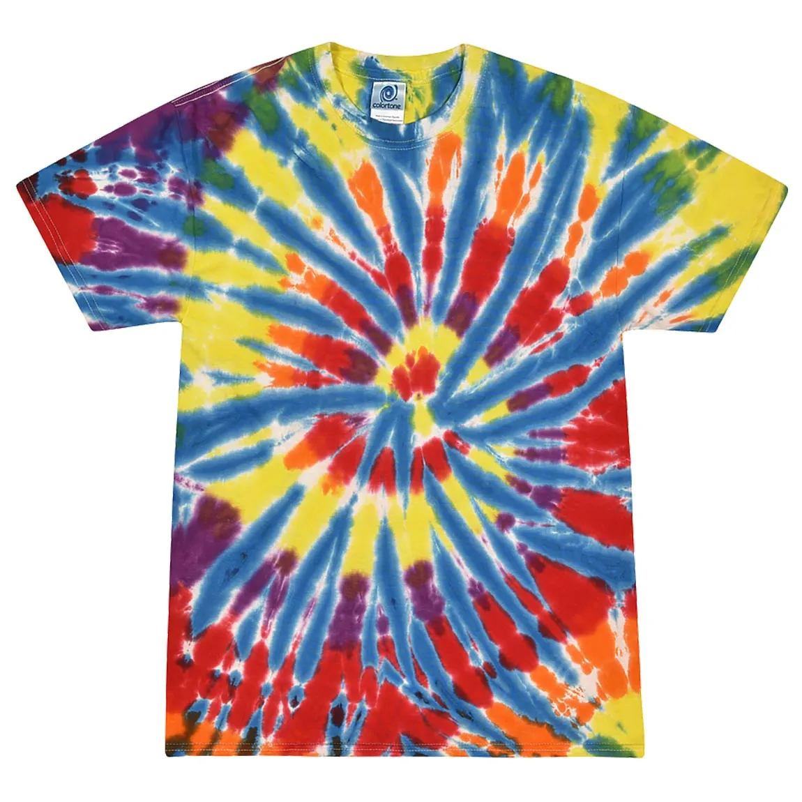 Multi-Color Tie-Dyed T-Shirt