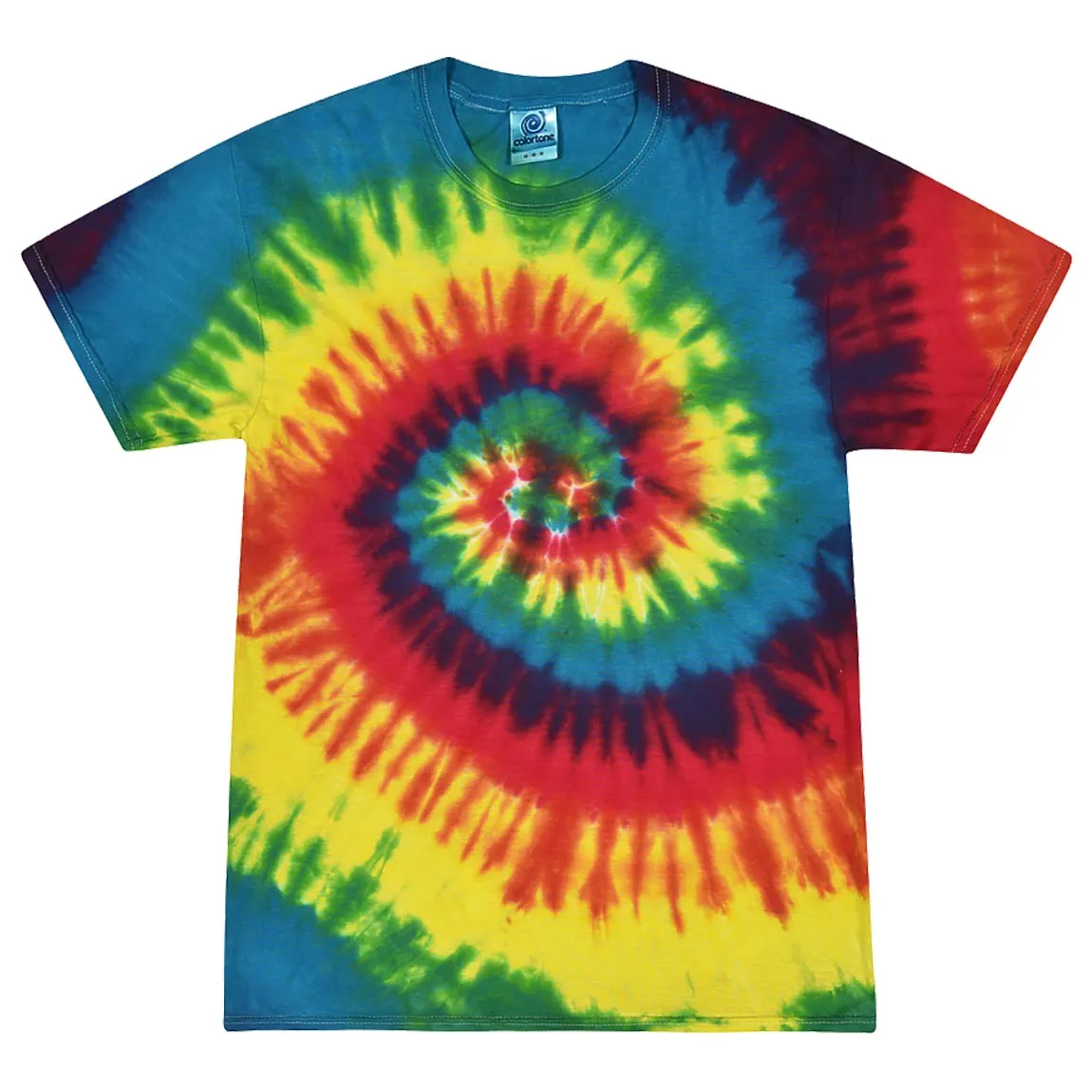 Multi-Color Tie-Dyed T-Shirt