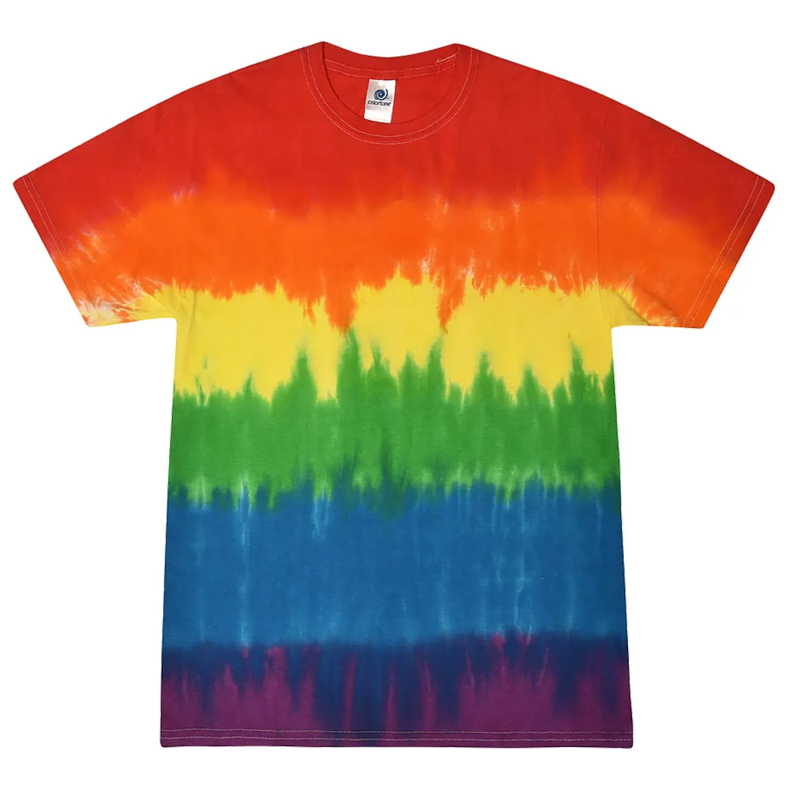 Multi-Color Tie-Dyed T-Shirt