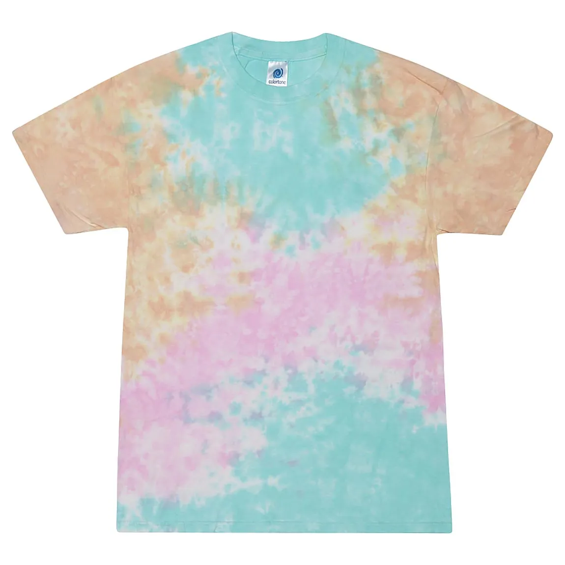 Multi-Color Tie-Dyed T-Shirt
