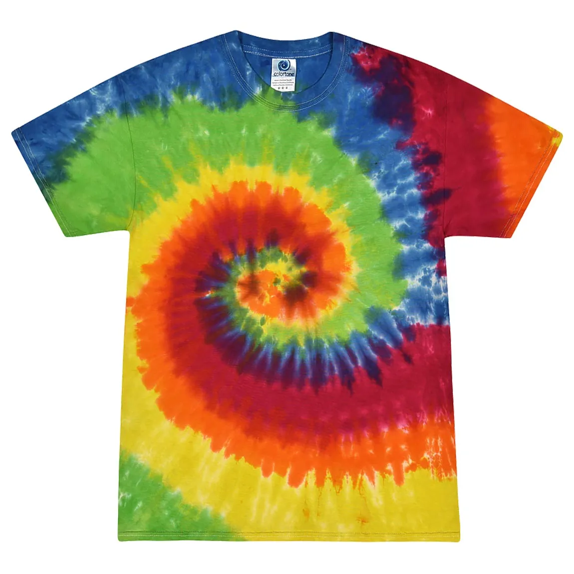 Multi-Color Tie-Dyed T-Shirt