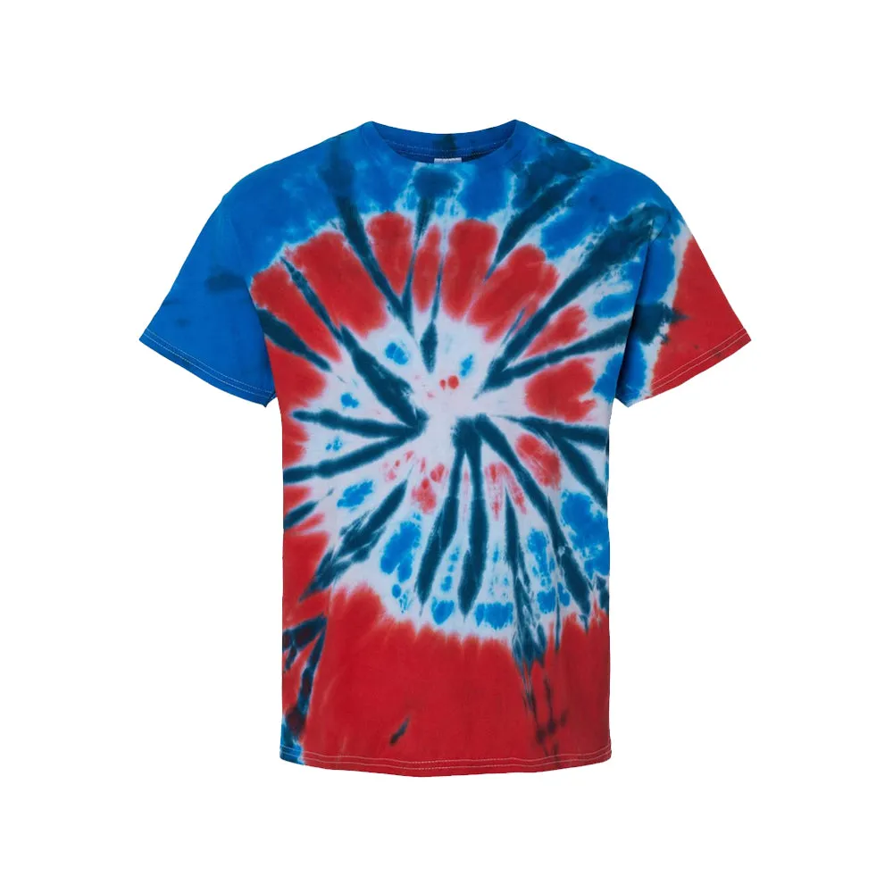 Multi-Color Tie-Dyed T-Shirt