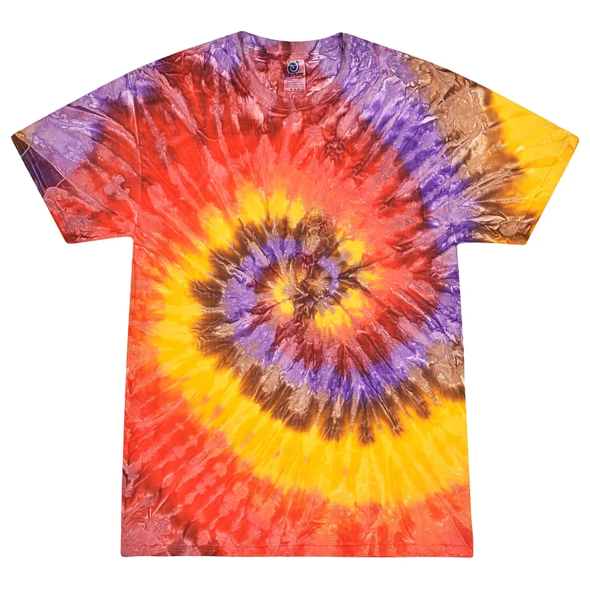 Multi-Color Tie-Dyed T-Shirt