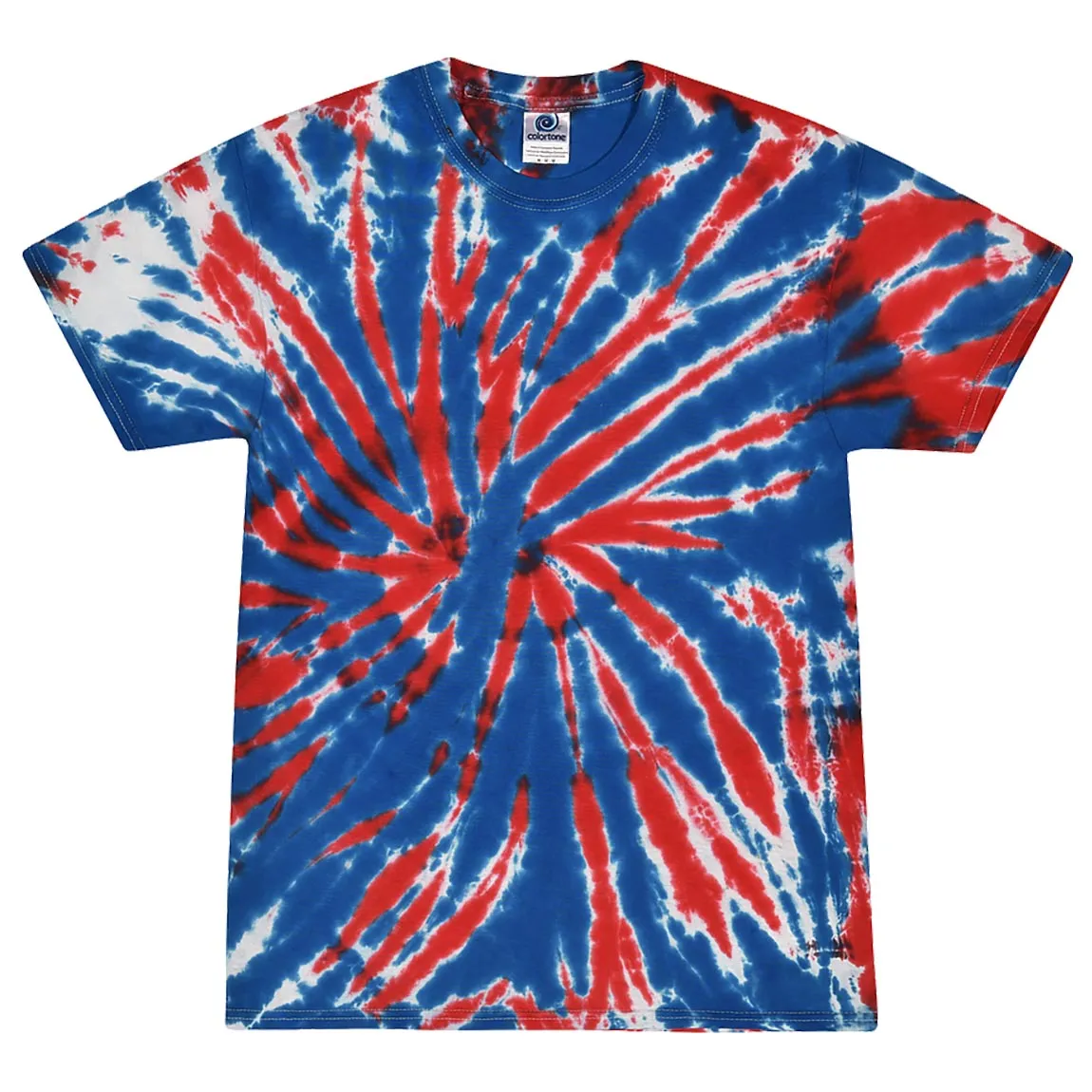 Multi-Color Tie-Dyed T-Shirt