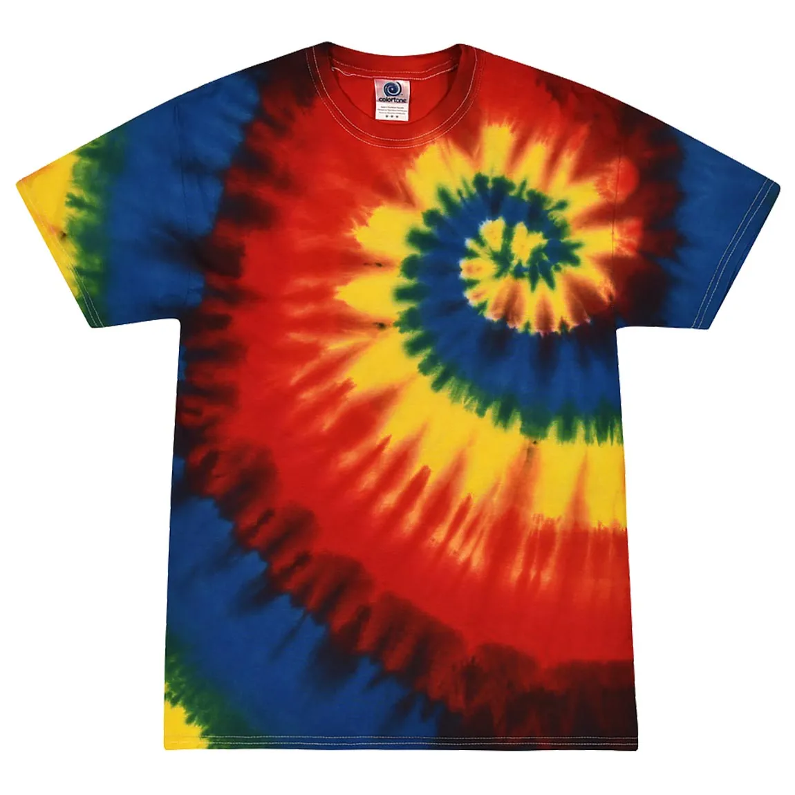 Multi-Color Tie-Dyed T-Shirt