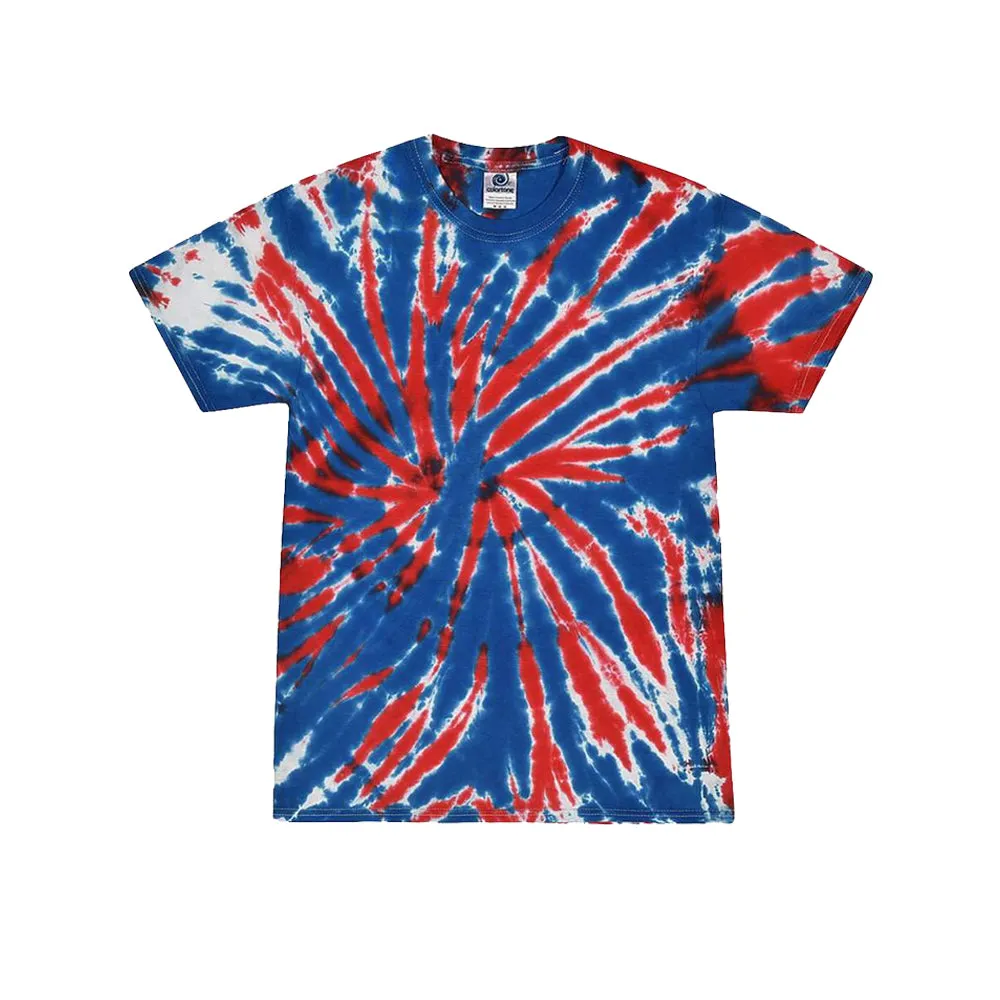Multi-Color Tie-Dyed T-Shirt