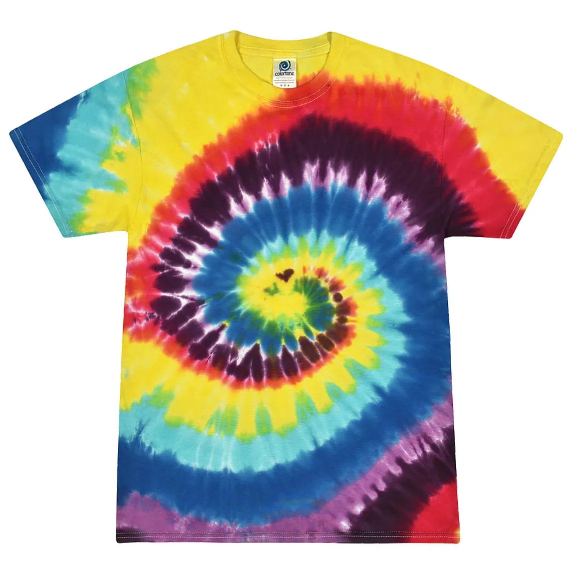 Multi-Color Tie-Dyed T-Shirt