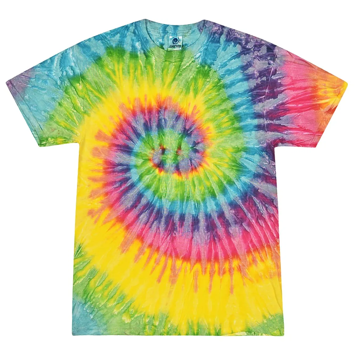 Multi-Color Tie-Dyed T-Shirt