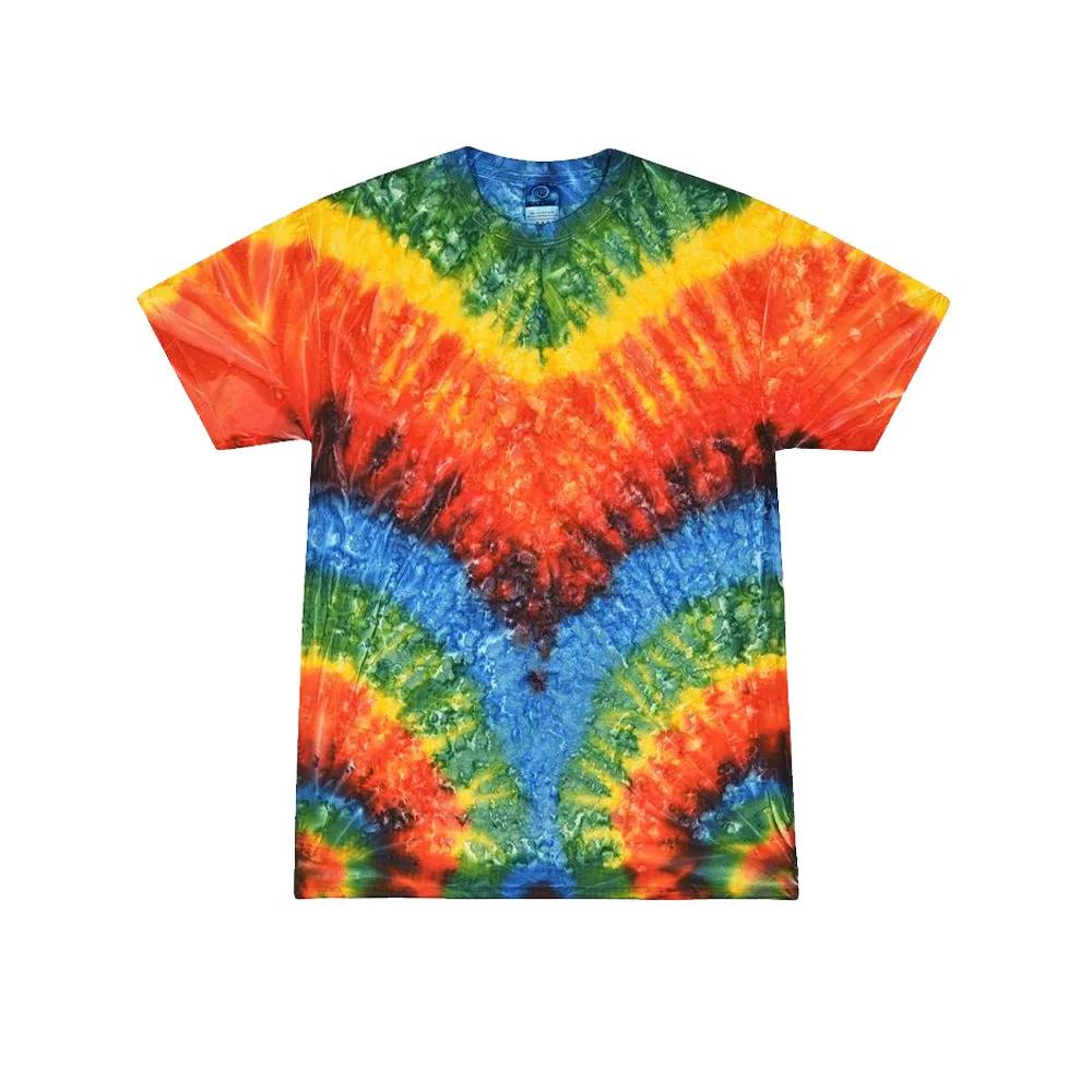 Multi-Color Tie-Dyed T-Shirt