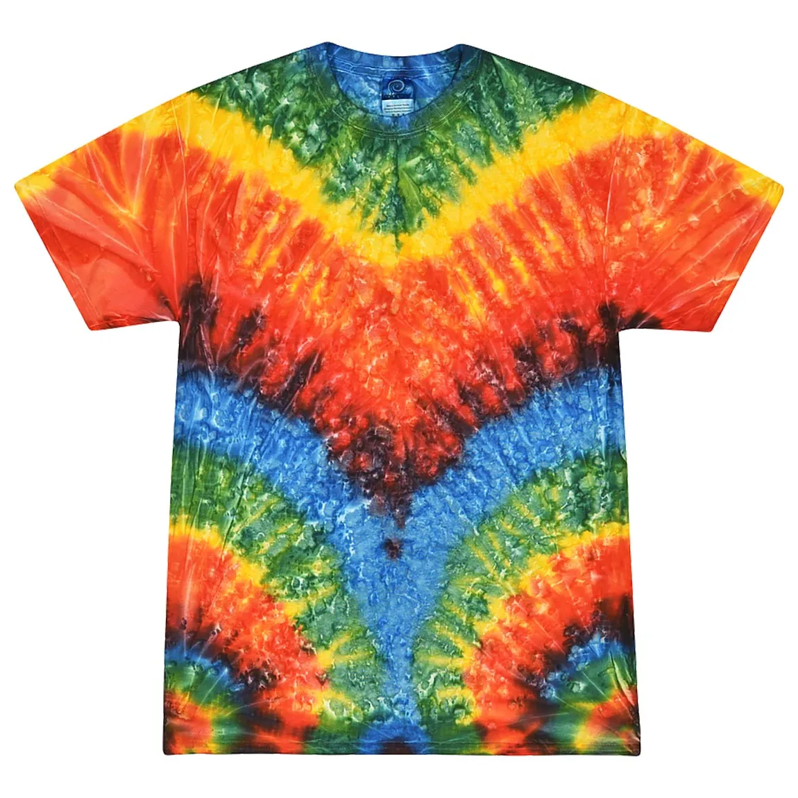 Multi-Color Tie-Dyed T-Shirt