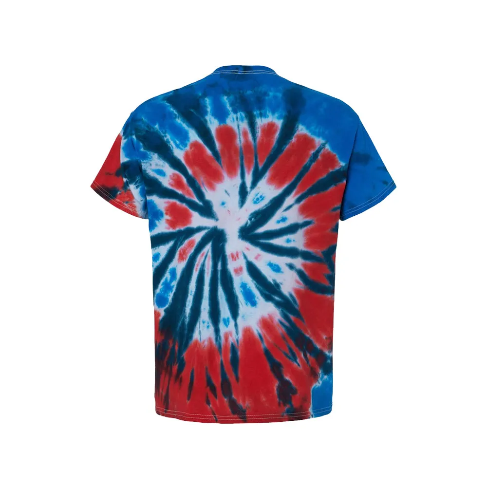 Multi-Color Tie-Dyed T-Shirt