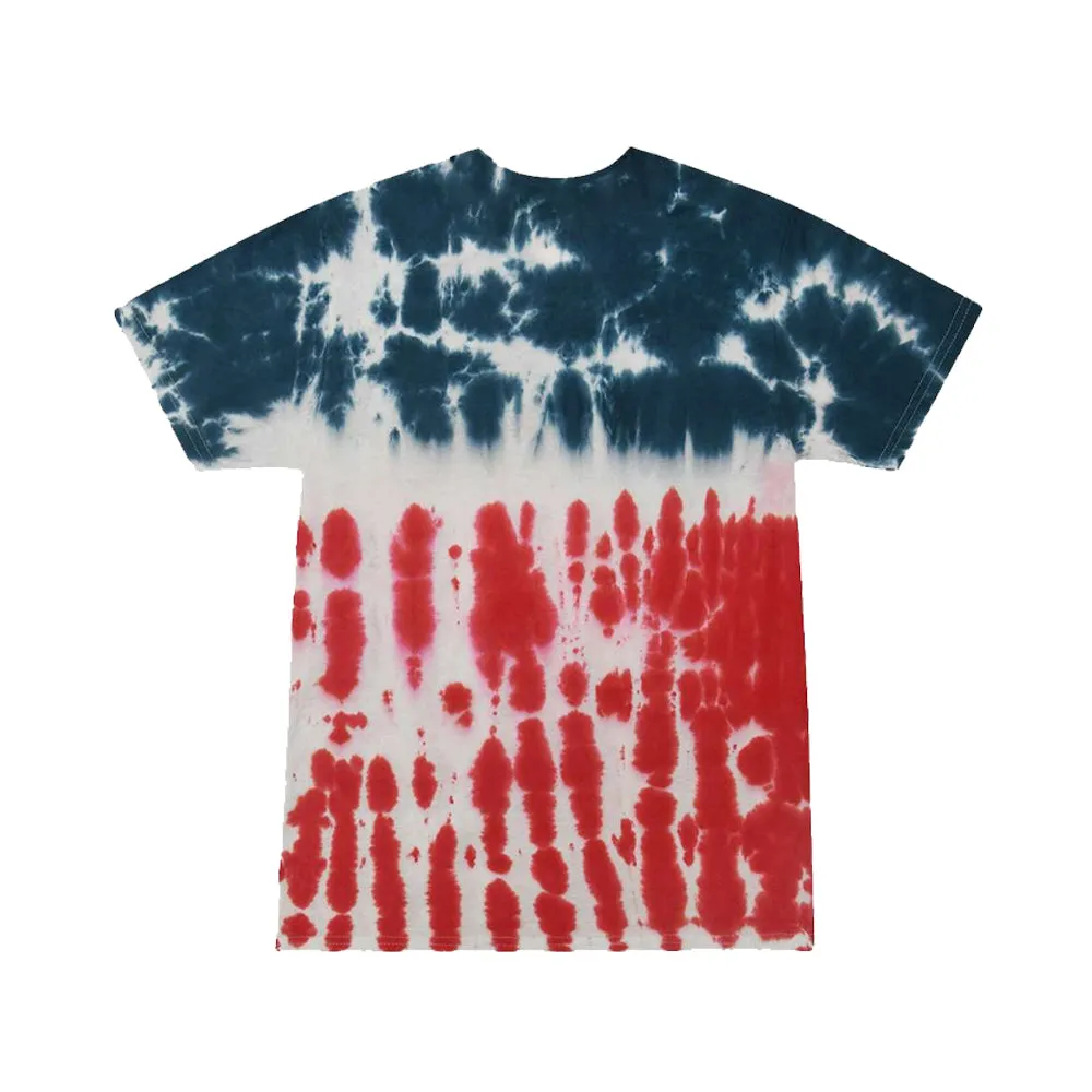 Multi-Color Tie-Dyed T-Shirt