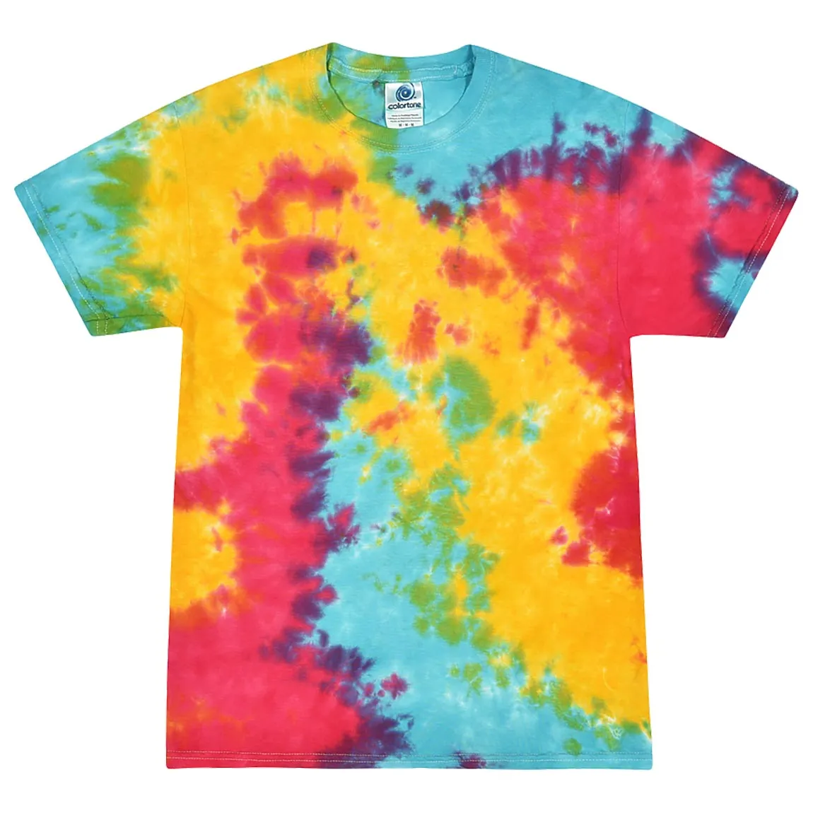 Multi-Color Tie-Dyed T-Shirt