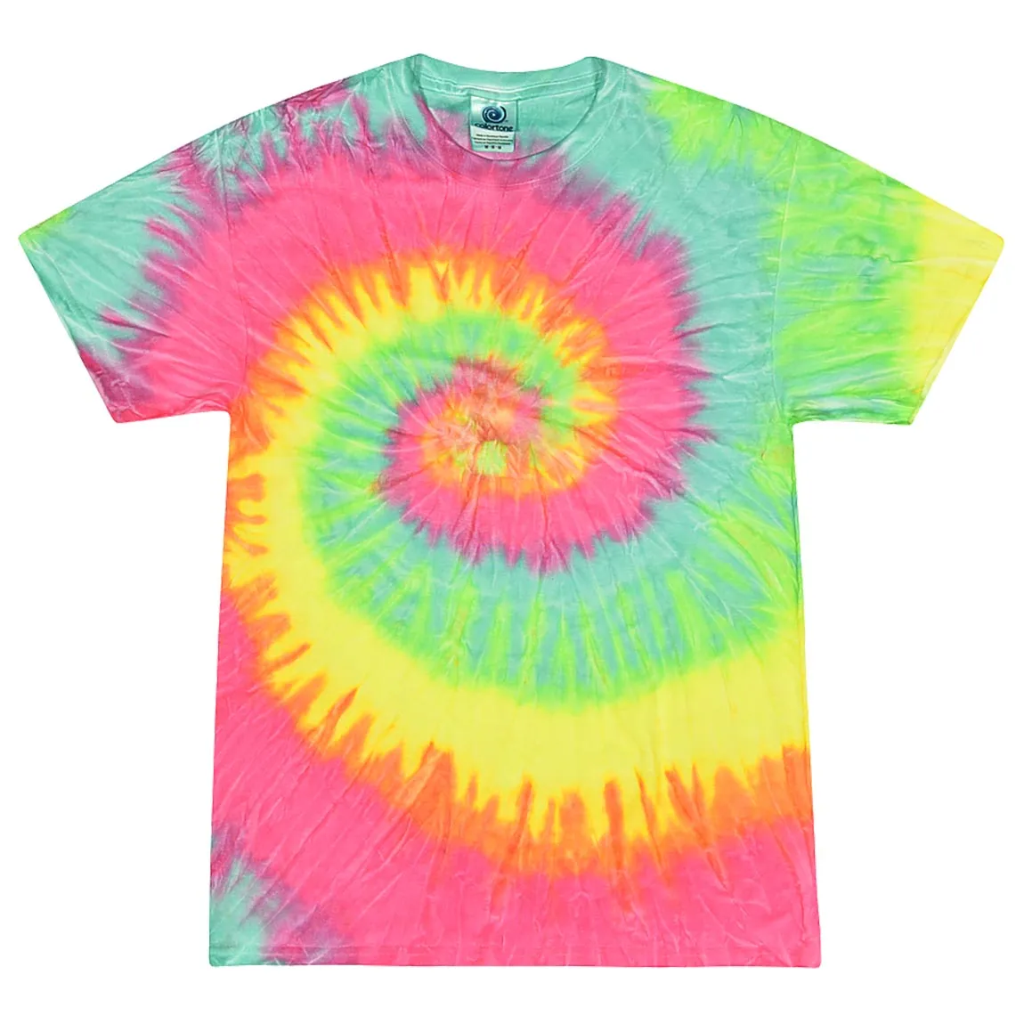 Multi-Color Tie-Dyed T-Shirt
