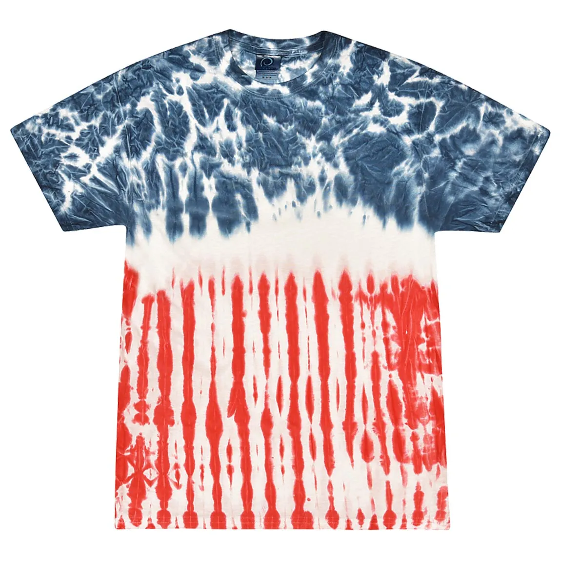 Multi-Color Tie-Dyed T-Shirt