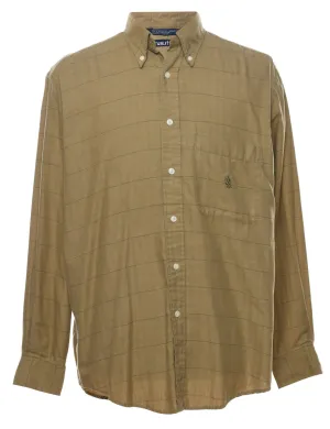 Nautica Pinstriped Smart Shirt - M