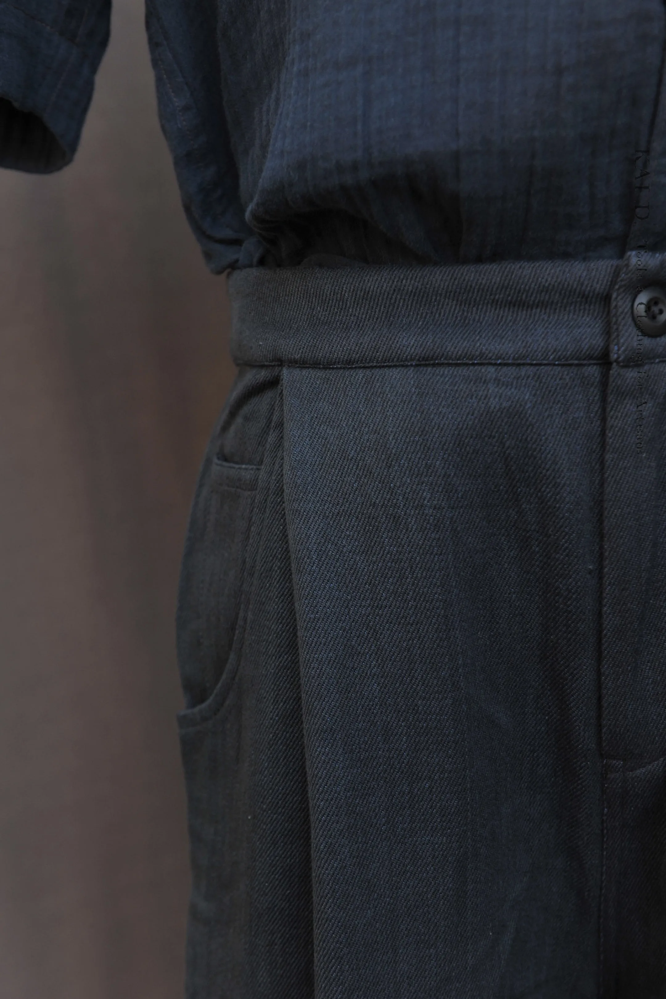 Nico Pants - Iron Indigo - 2, 4