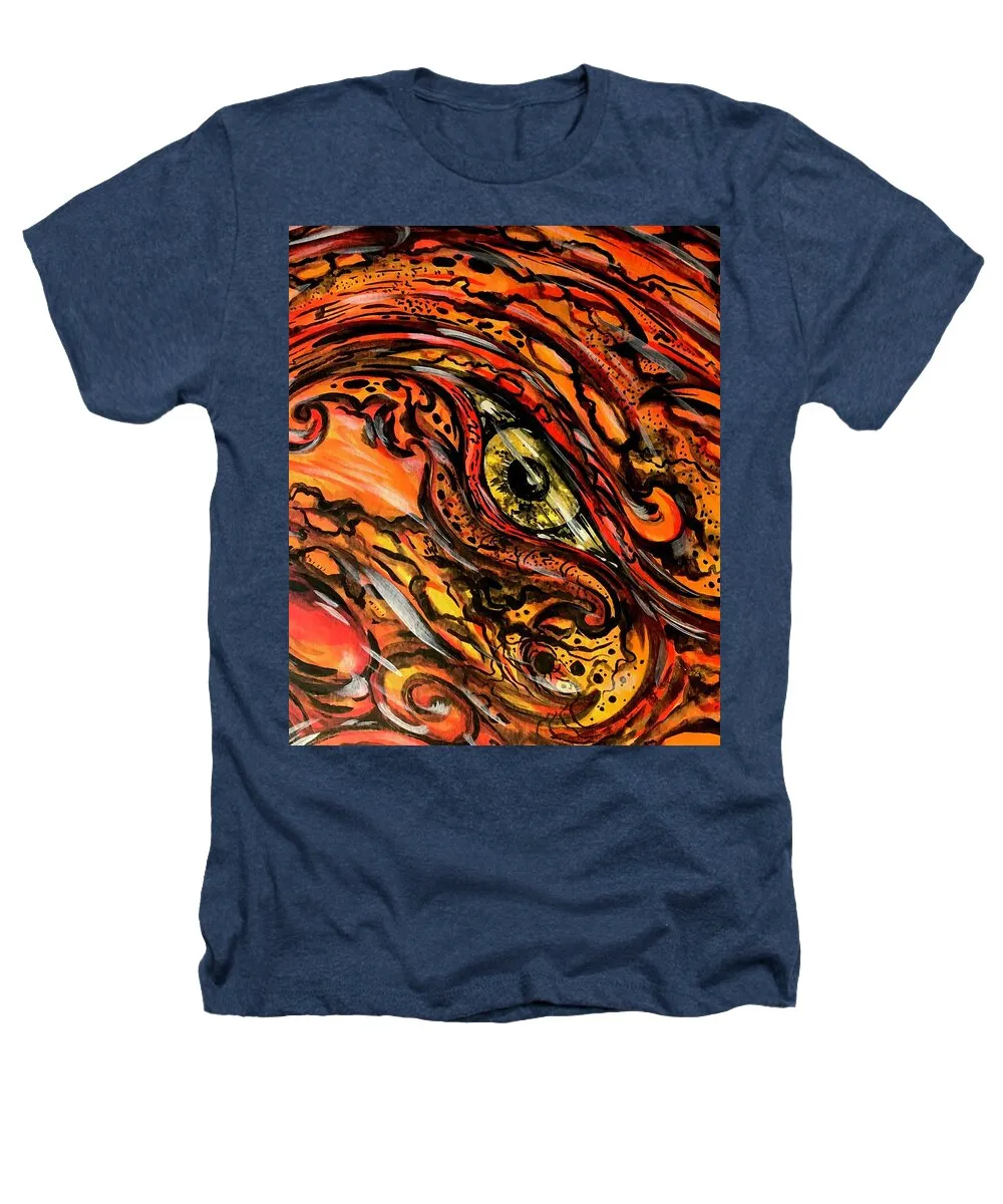 Orange Eye - Heathers T-Shirt
