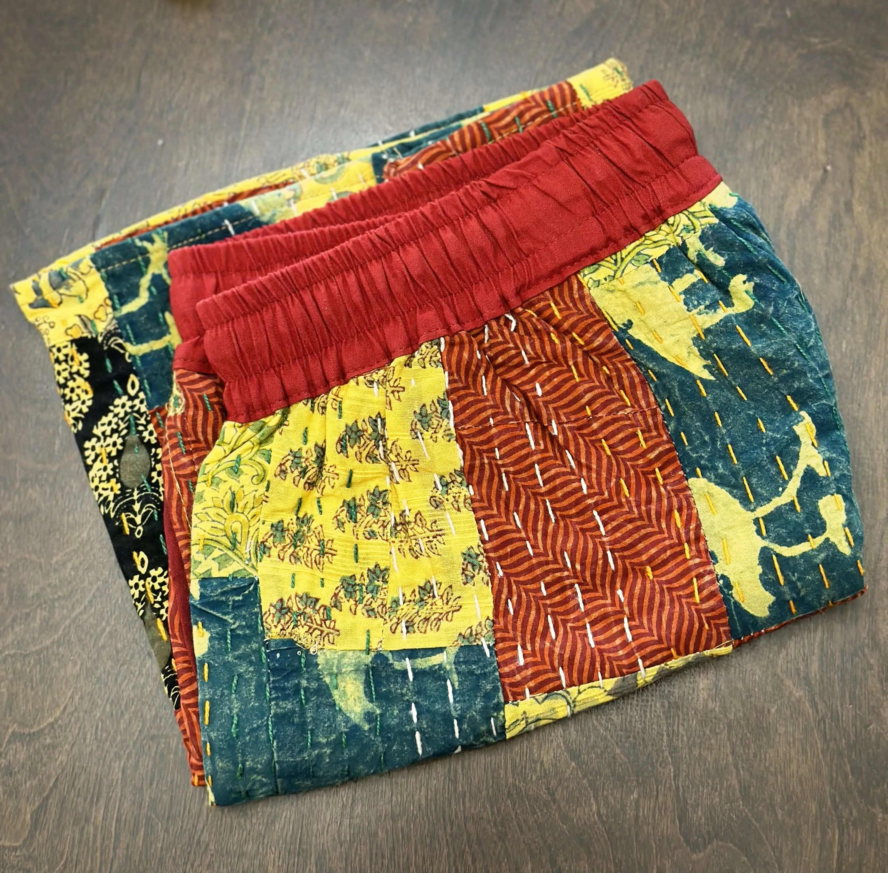Patchwork Summer Cotton Shorts [D6]