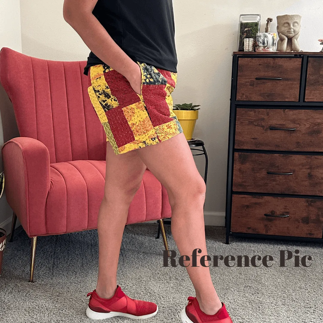 Patchwork Summer Cotton Shorts [D6]
