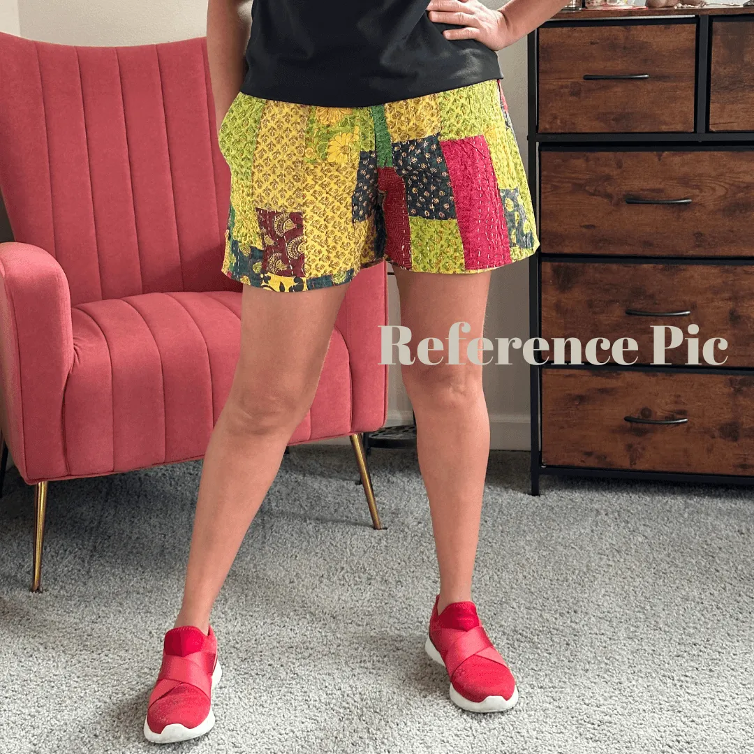 Patchwork Summer Cotton Shorts [D6]