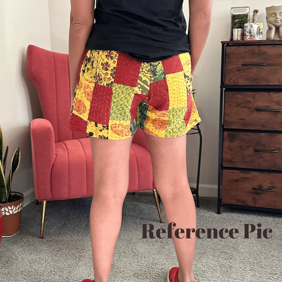 Patchwork Summer Cotton Shorts [D6]