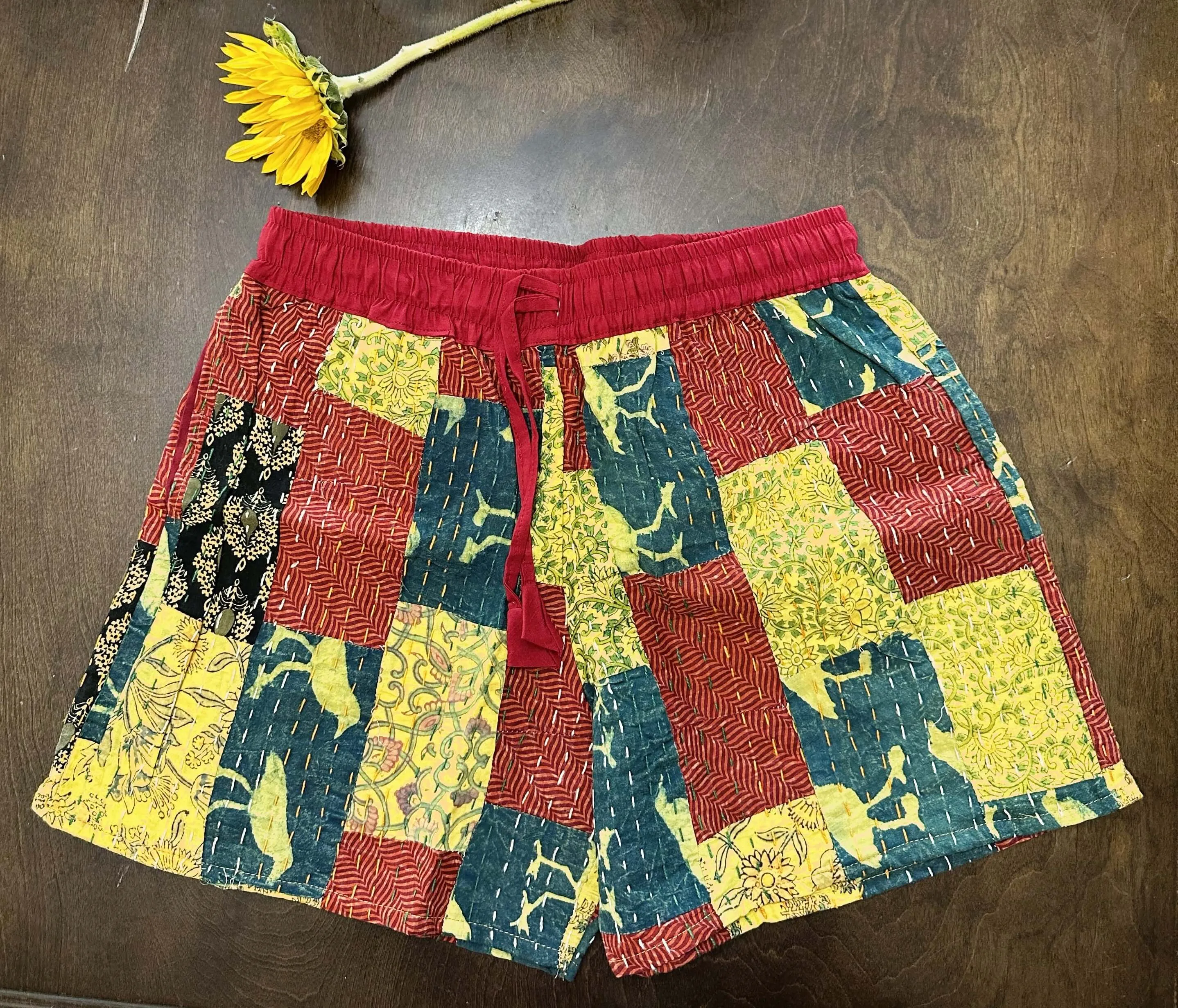 Patchwork Summer Cotton Shorts [D6]