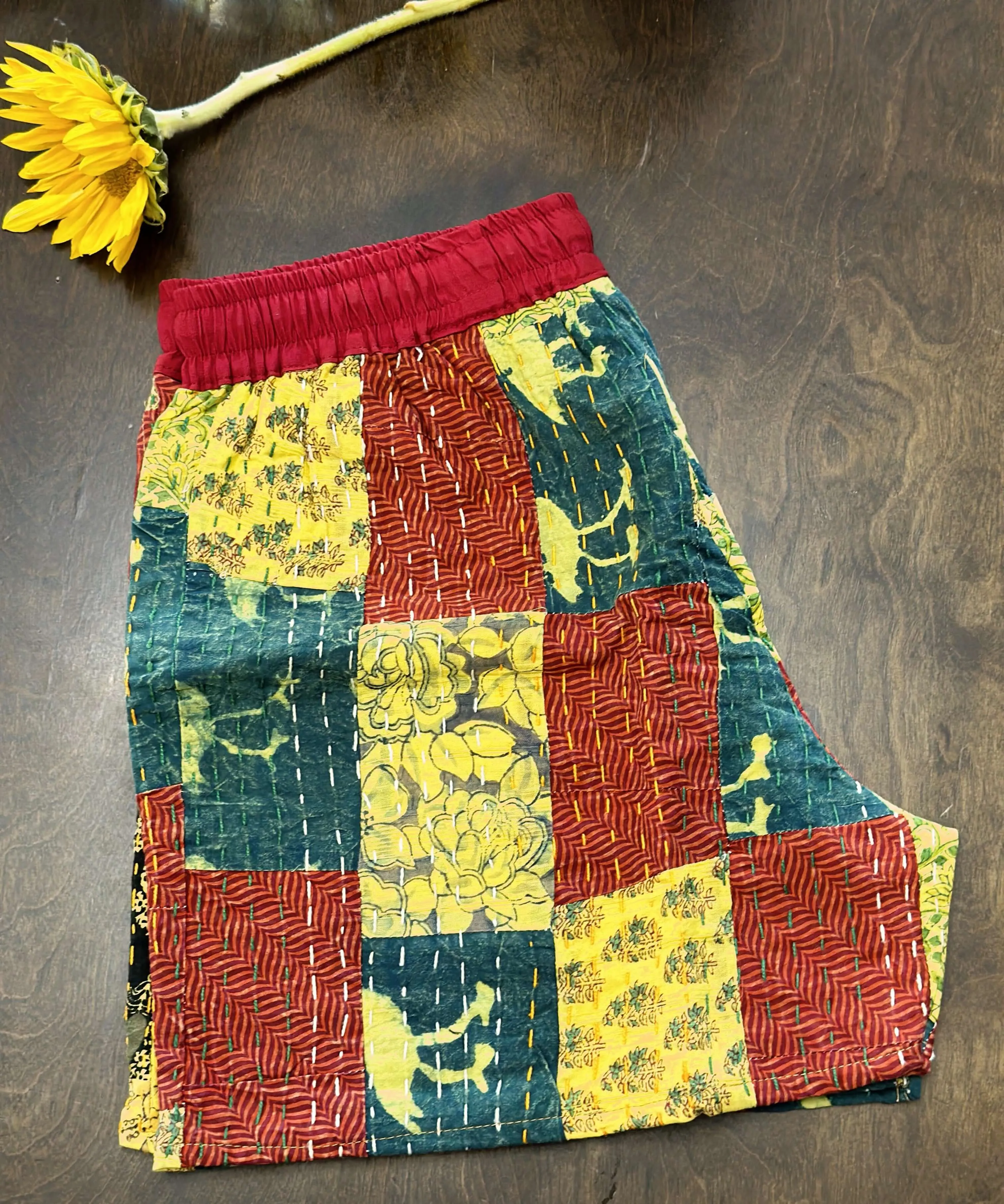 Patchwork Summer Cotton Shorts [D6]