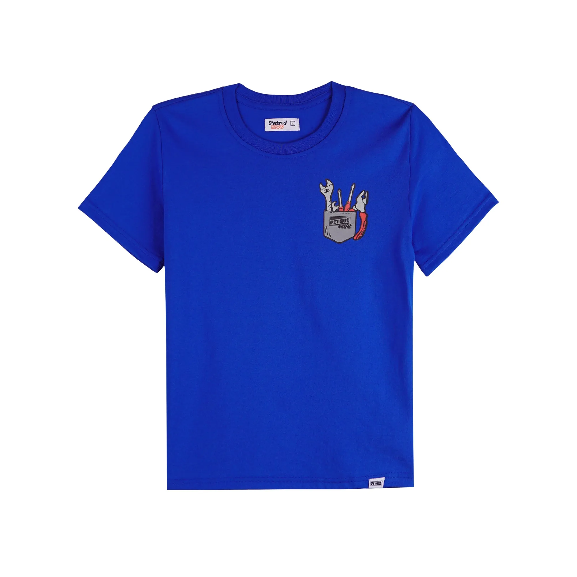 Petrol Basic Tees for Kids Regular Fitting Toddler Kids T-Shirt 156936-U (True Blue)