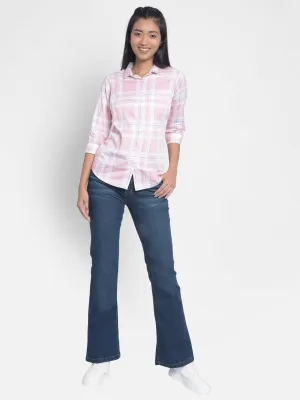 Pink Checked Shirts
