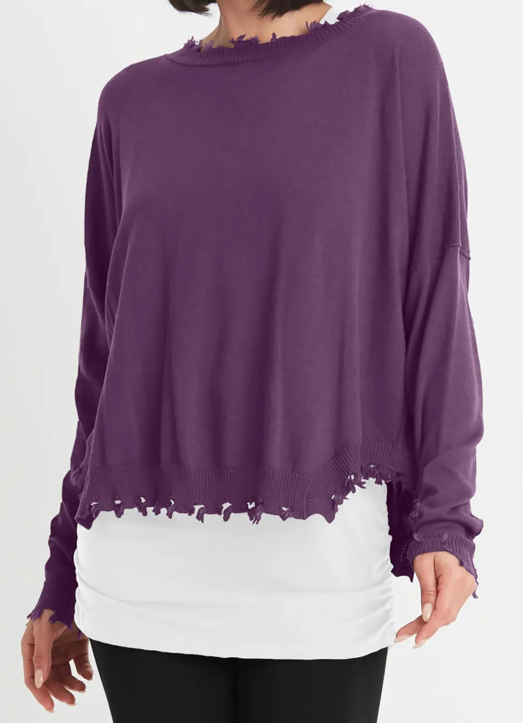 Planet Shabby Chic Crewneck Sweater