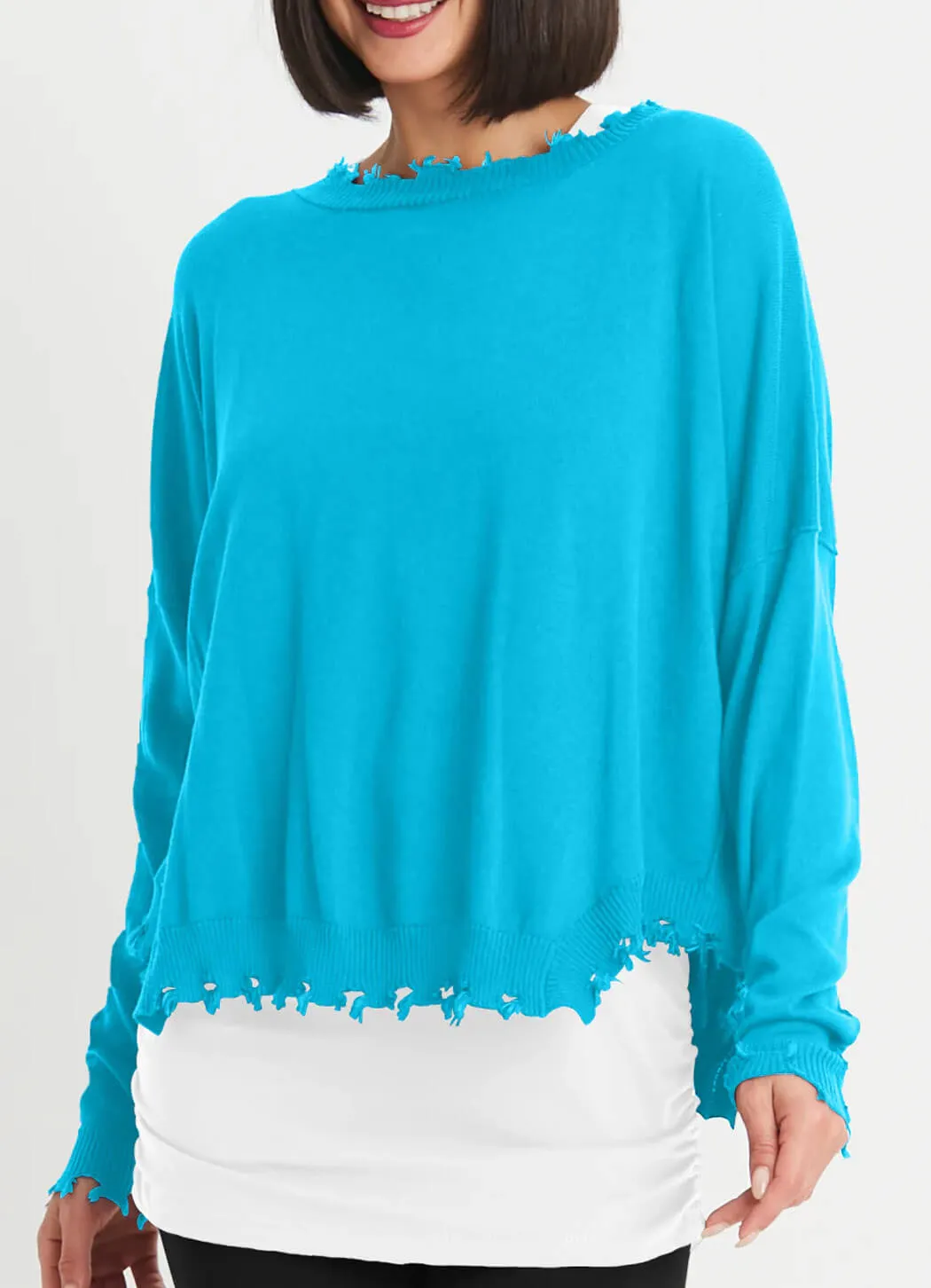 Planet Shabby Chic Crewneck Sweater